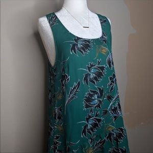 Cabi Zoe Turquoise and black falling leaves Zoe